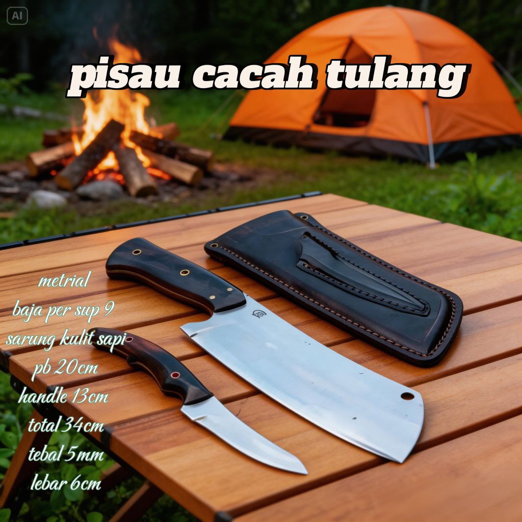 pisau set cacah tulang per sup 9 fulltank#pisau beranak