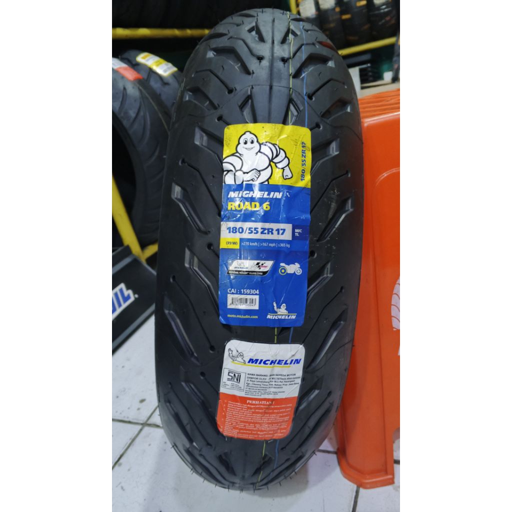 BAN MICHELIN ROAD 6 180/55-17