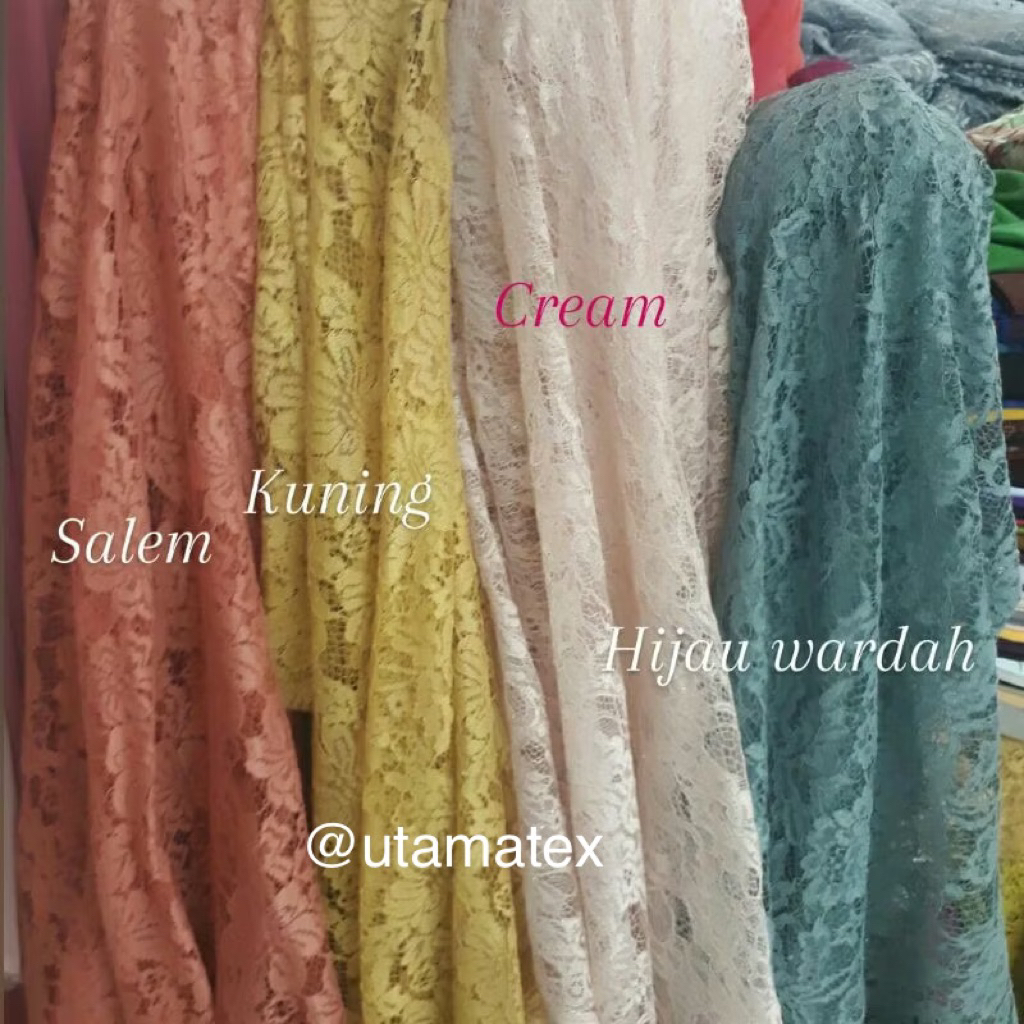 Bahan Brukat/ Kain Brukat
