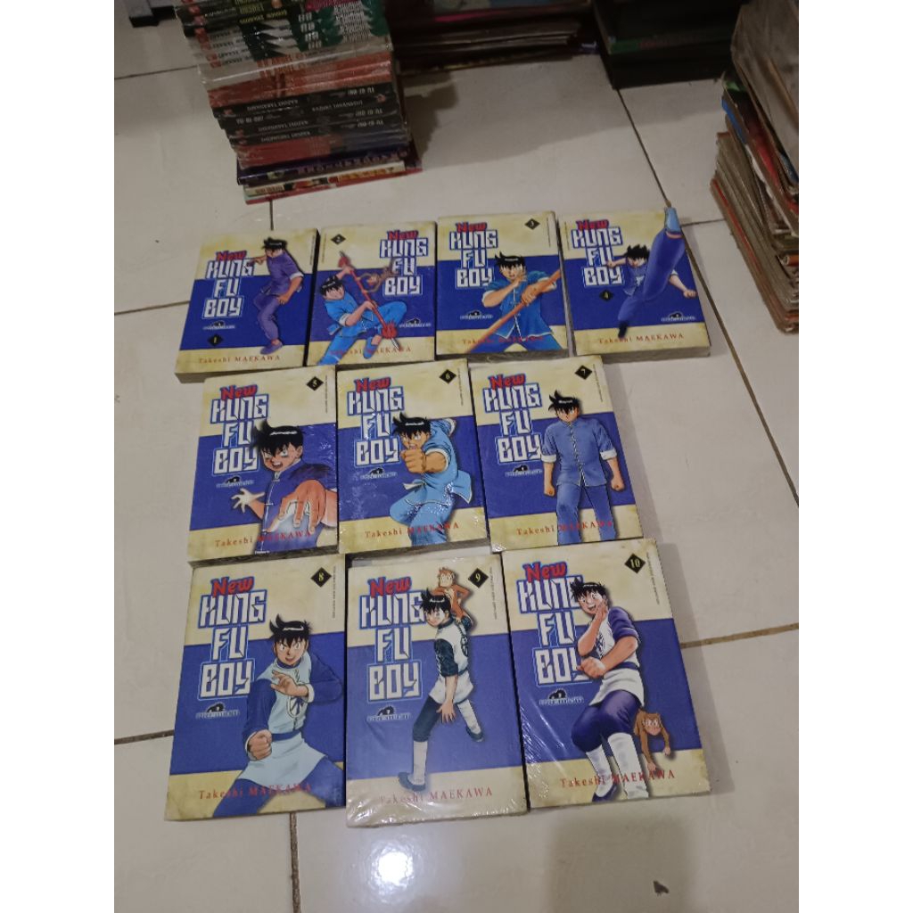 Komik Takeshi Maekawa - Komik Premium : New Kungfu Boy 1-10 (End)