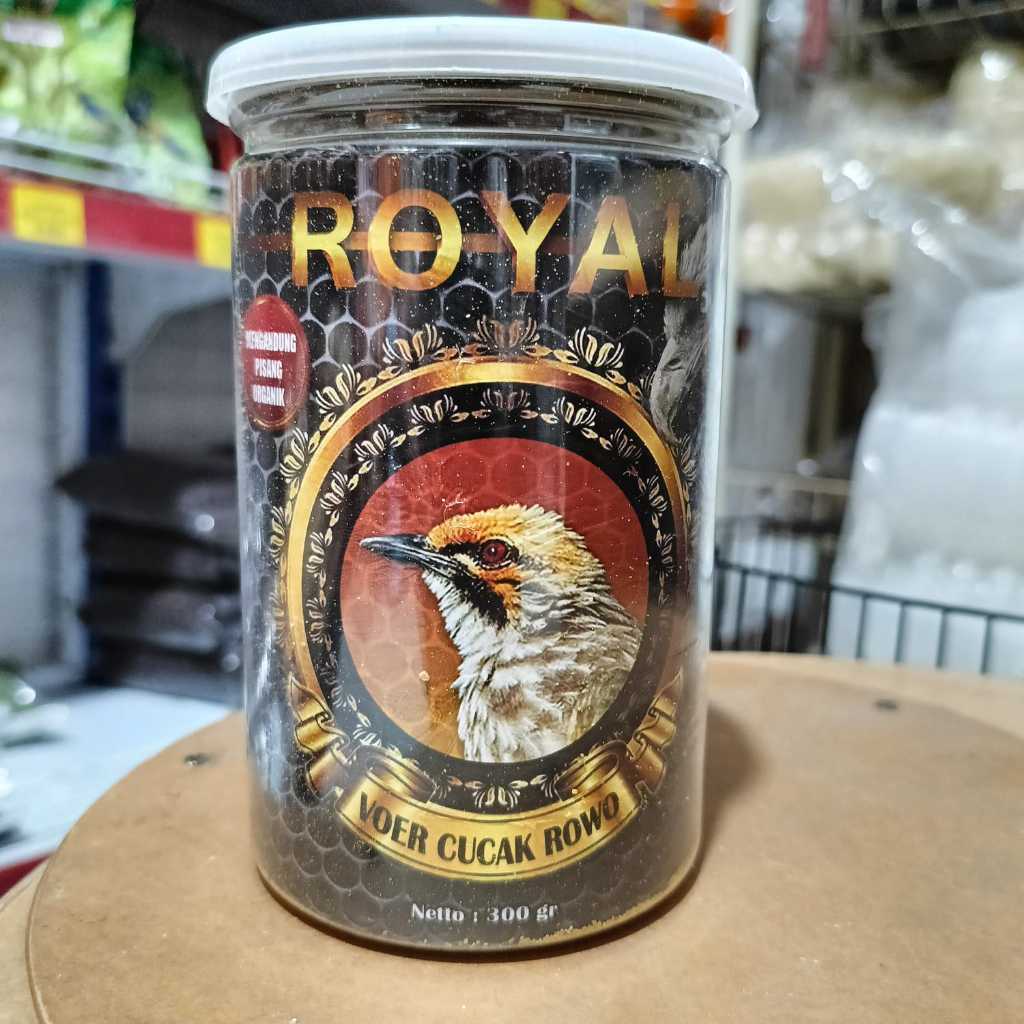 VOER BURUNG CUCAK ROWO VOER ROYAL PAKAN BURUNG CUCAK ROWO TINGGI PROTEIN LENGKAP NUTRISI