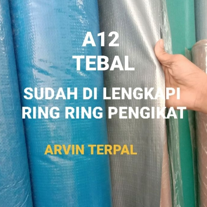 Terpal tenda 3x4 3x5 3x6 A12 terpal jemur padi terpal kolam ikan