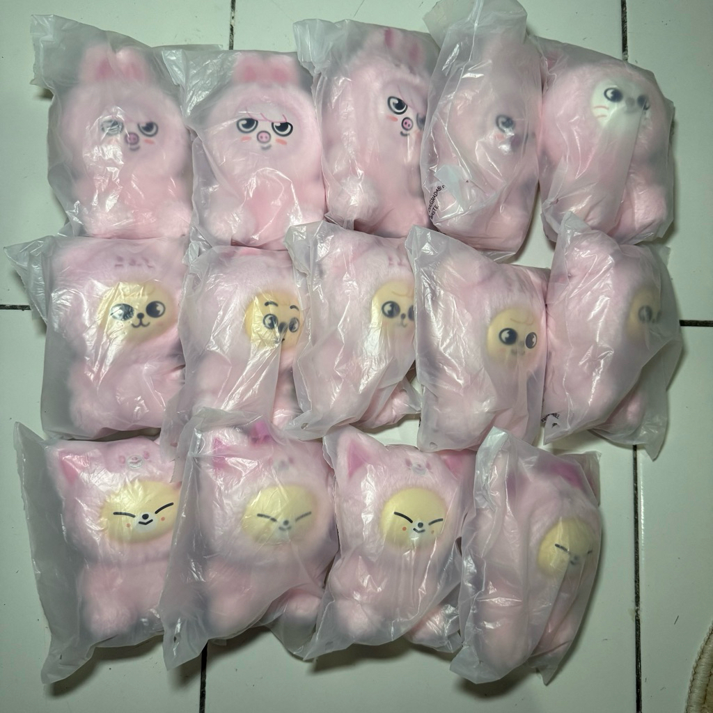 [READY STOCK] STRAY KIDS SKZOO PLUSH TOY SKZOO HAIR PIN SECRET MICRO MINI CHARM 6TH FAN MEETING OFFI