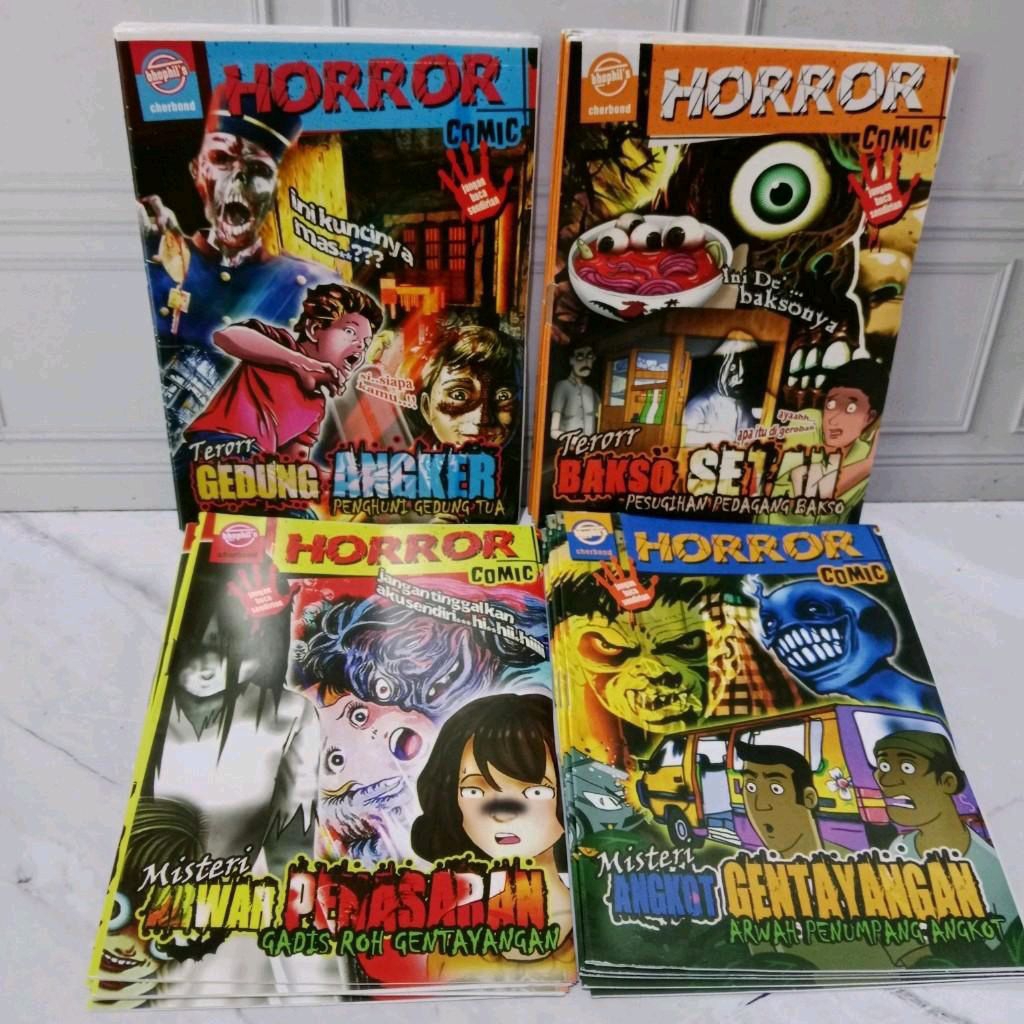 [ 2 PCS ] Komik Horor Buku Cerita Kualitas / Buku Misteri Cerita Horor / Buku Cerita Anak Komik Horo