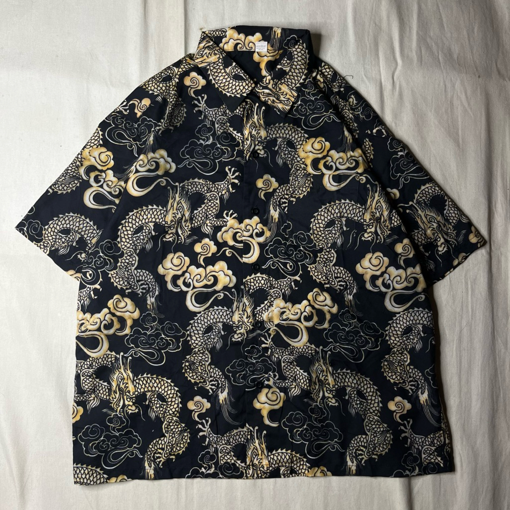 KEMEJA NAGA AOP - KEMEJA FULL PRINT - KEMEJA OVERSIZE - KEMEJA HIP HOP