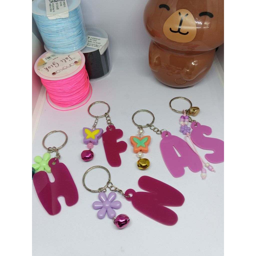 Bag Charm Alphabet A-Z