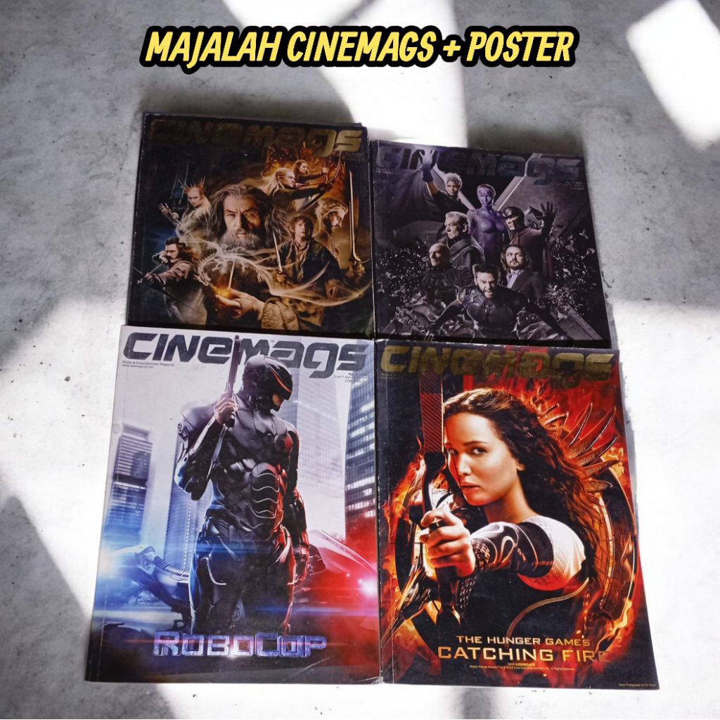 MAJALAH CINEMAGS + POSTER
