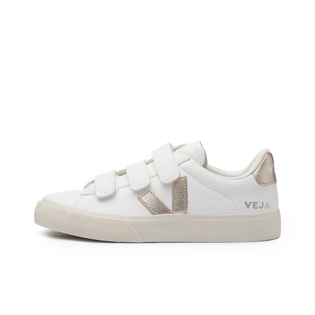Veja Recife Leather White Platine