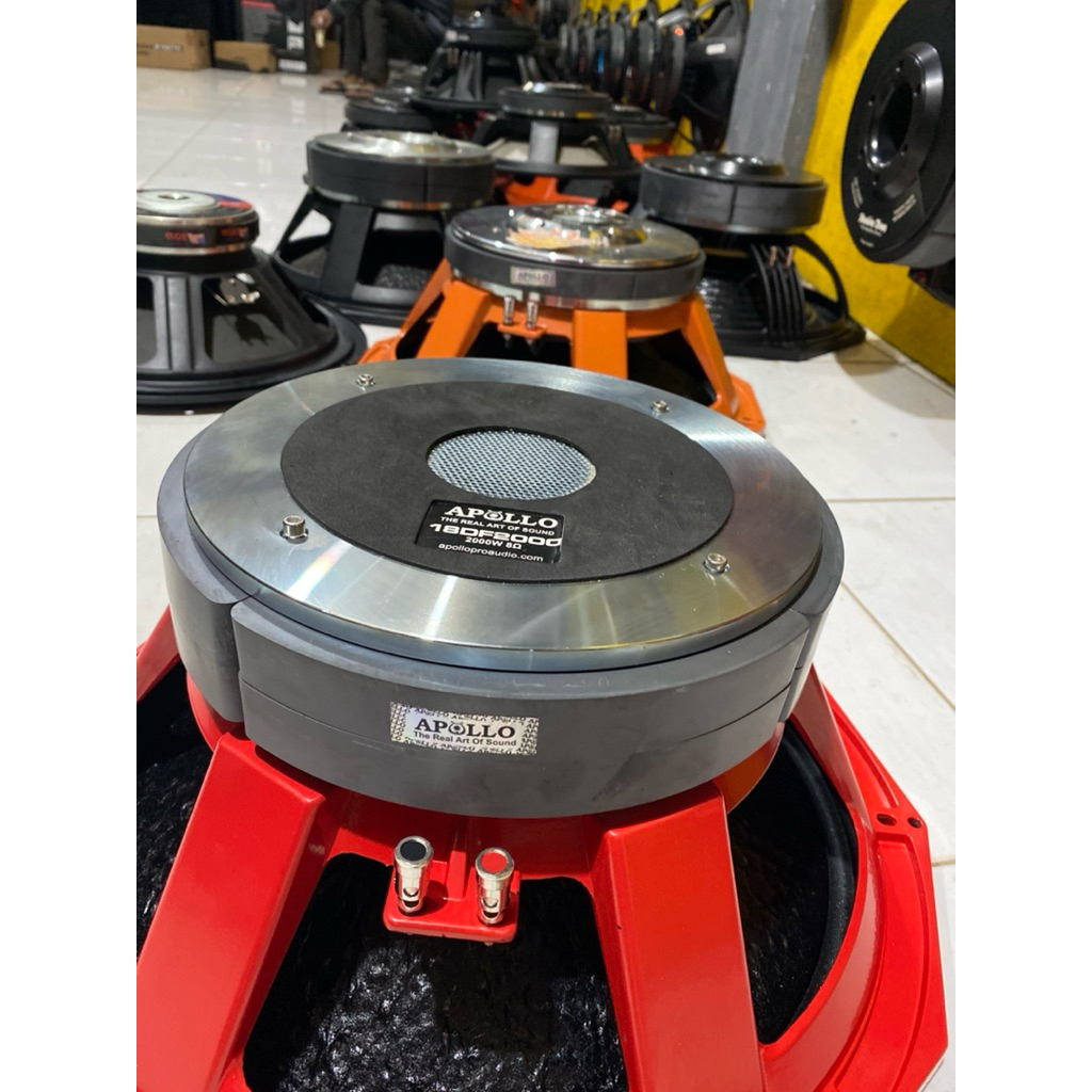 SPEAKER KOMPONEN 18 inch DOUBLE MAGNET / APOLLO DF2000