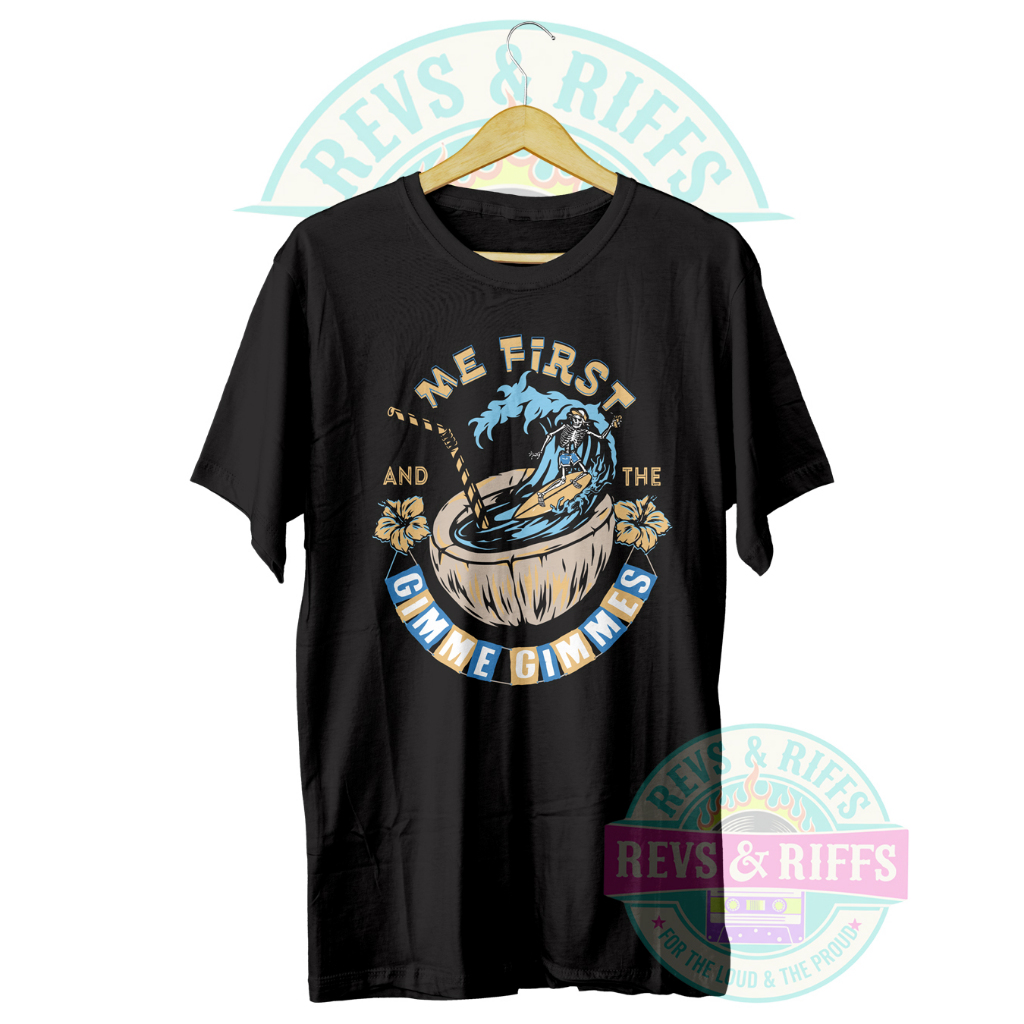 KAOS BAND ME FIRST AND THE GIMME GIMMES - SURFING SKELETON COCONUT EDITION