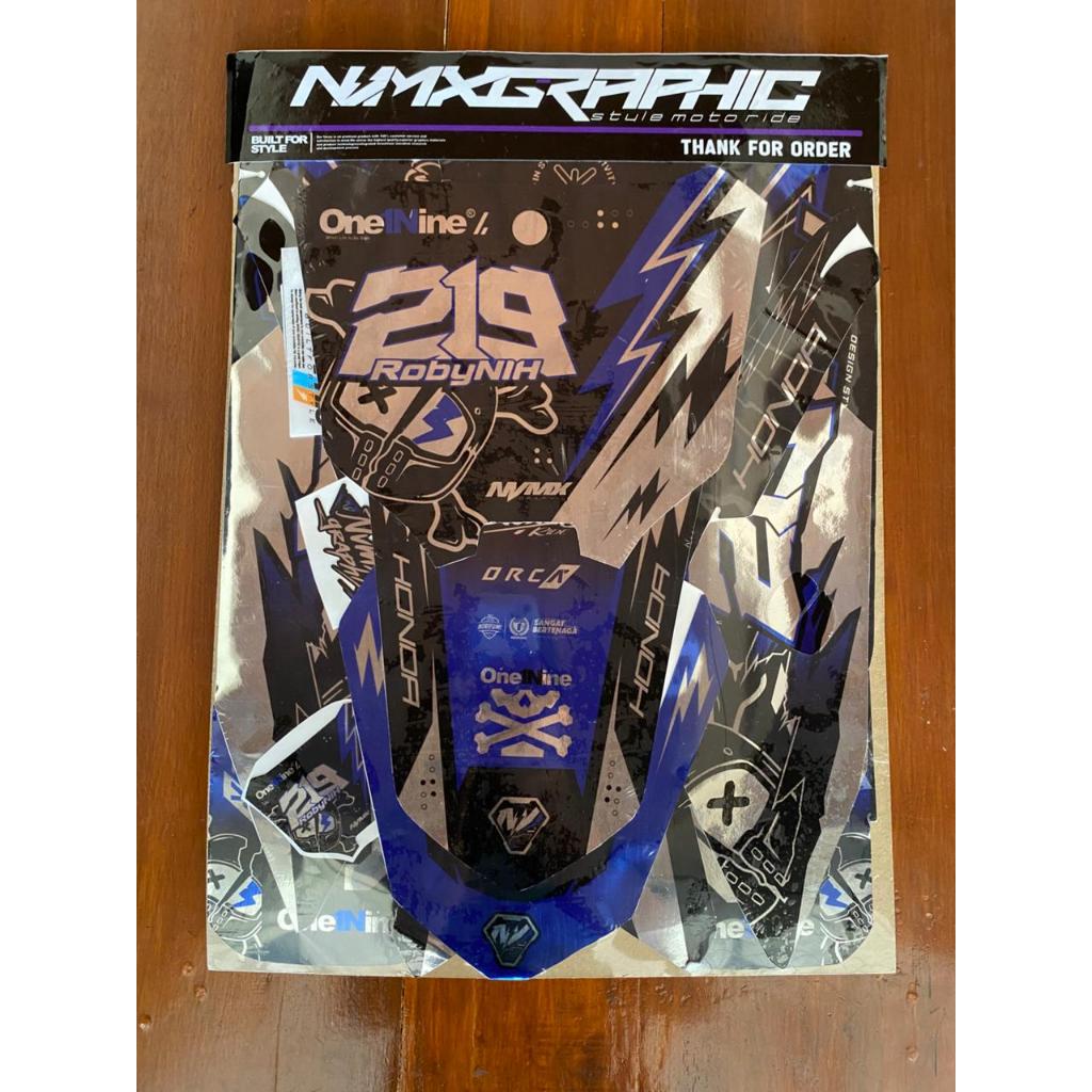 Stiker Decal CRF Bahan Chrome Full Body – Decal Premium Custom Bahan Chrome