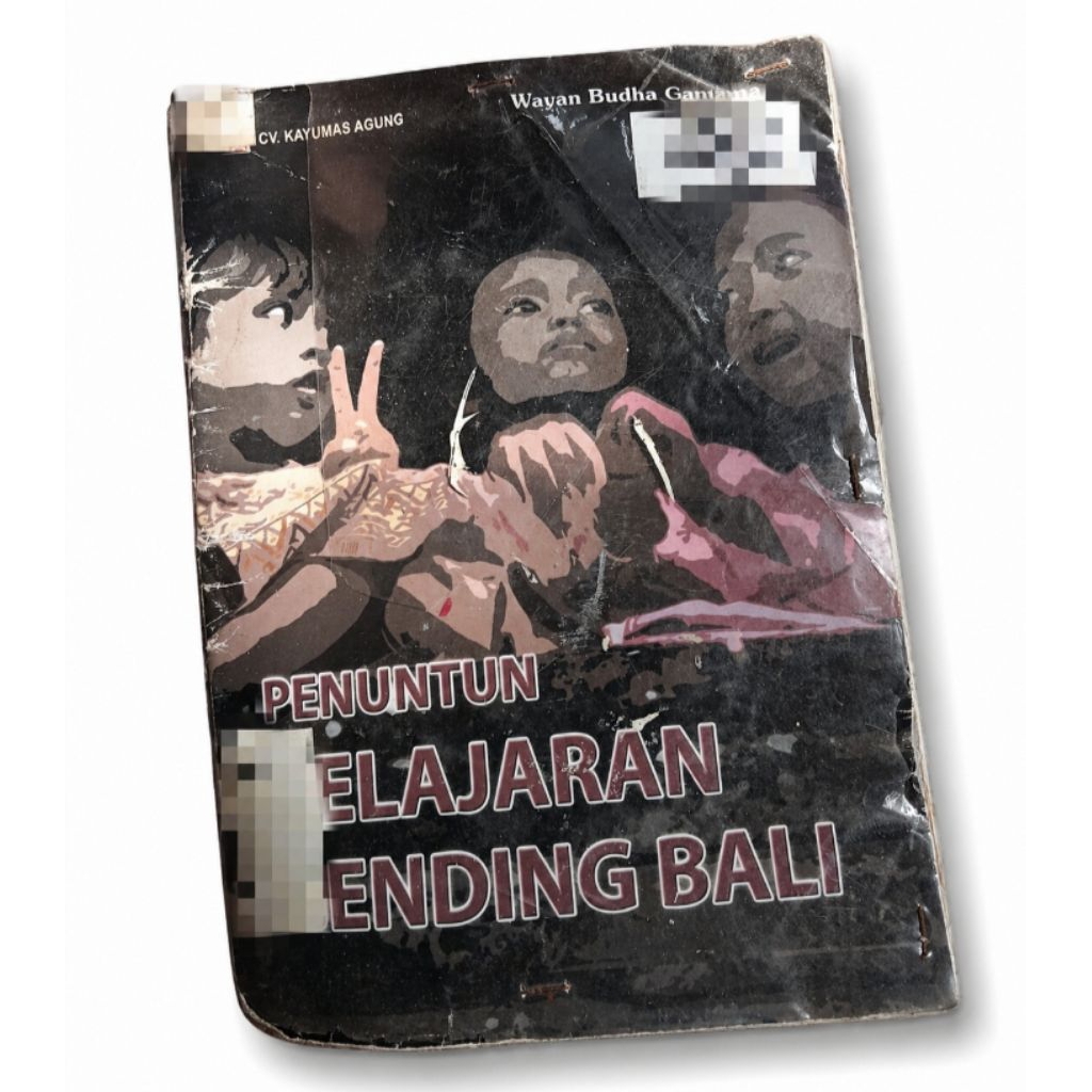 Buku pelajaran Gending Bali buku lagu bali