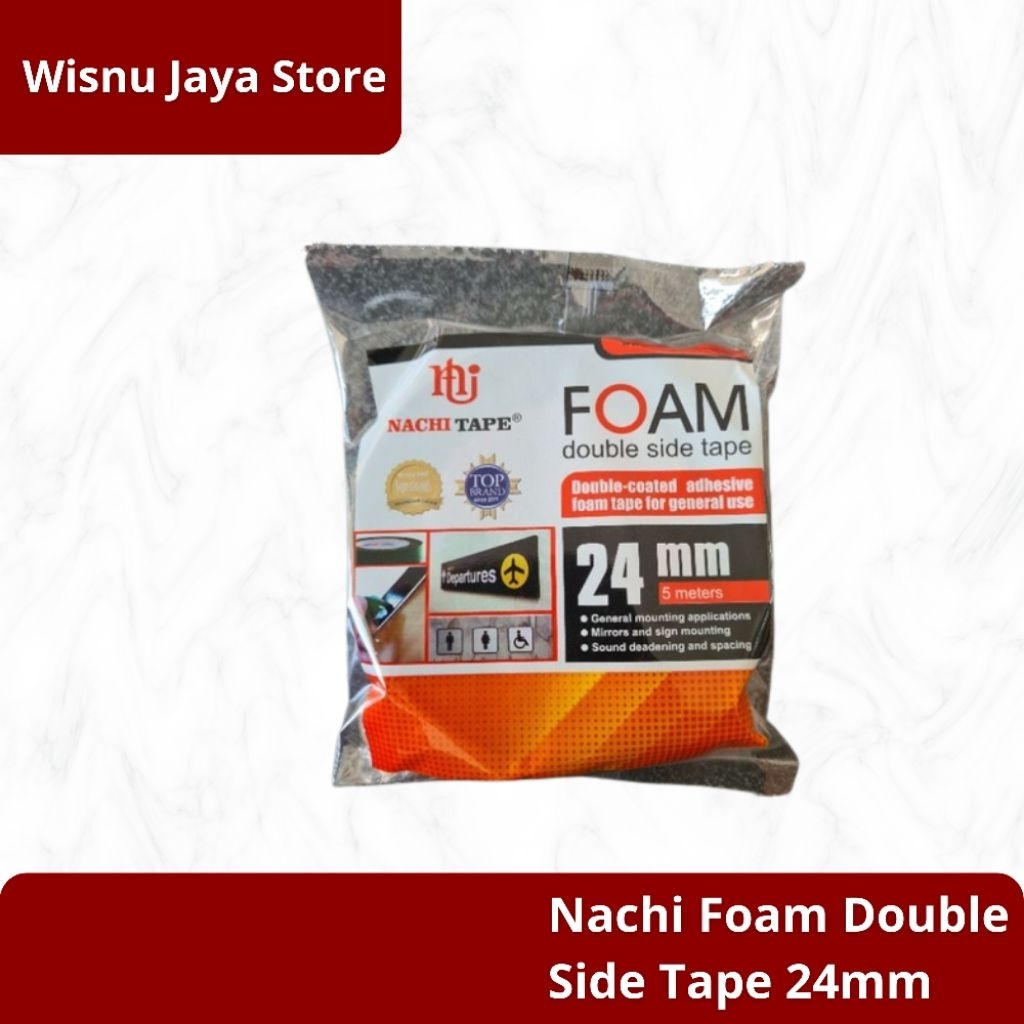 Solasi Nachi Foam Double Side Tape 24mm / Solasi Foam Nachi