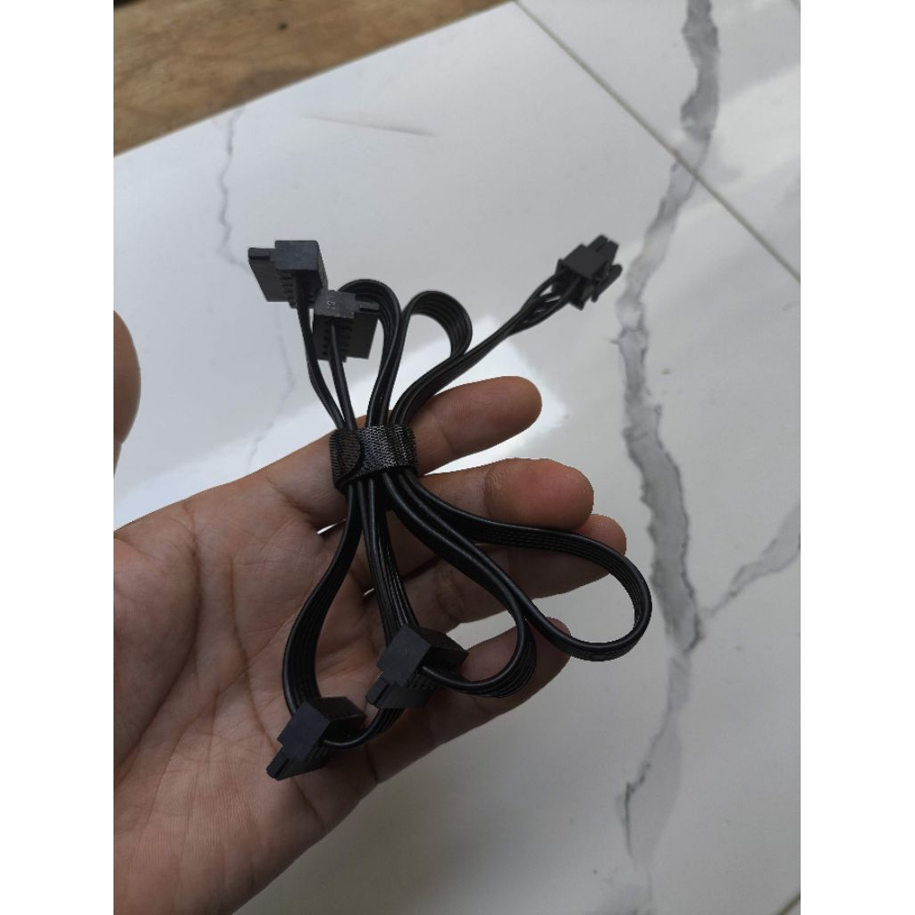Kabel Modular Corsair PSU 6 Pin Ke SATA Original