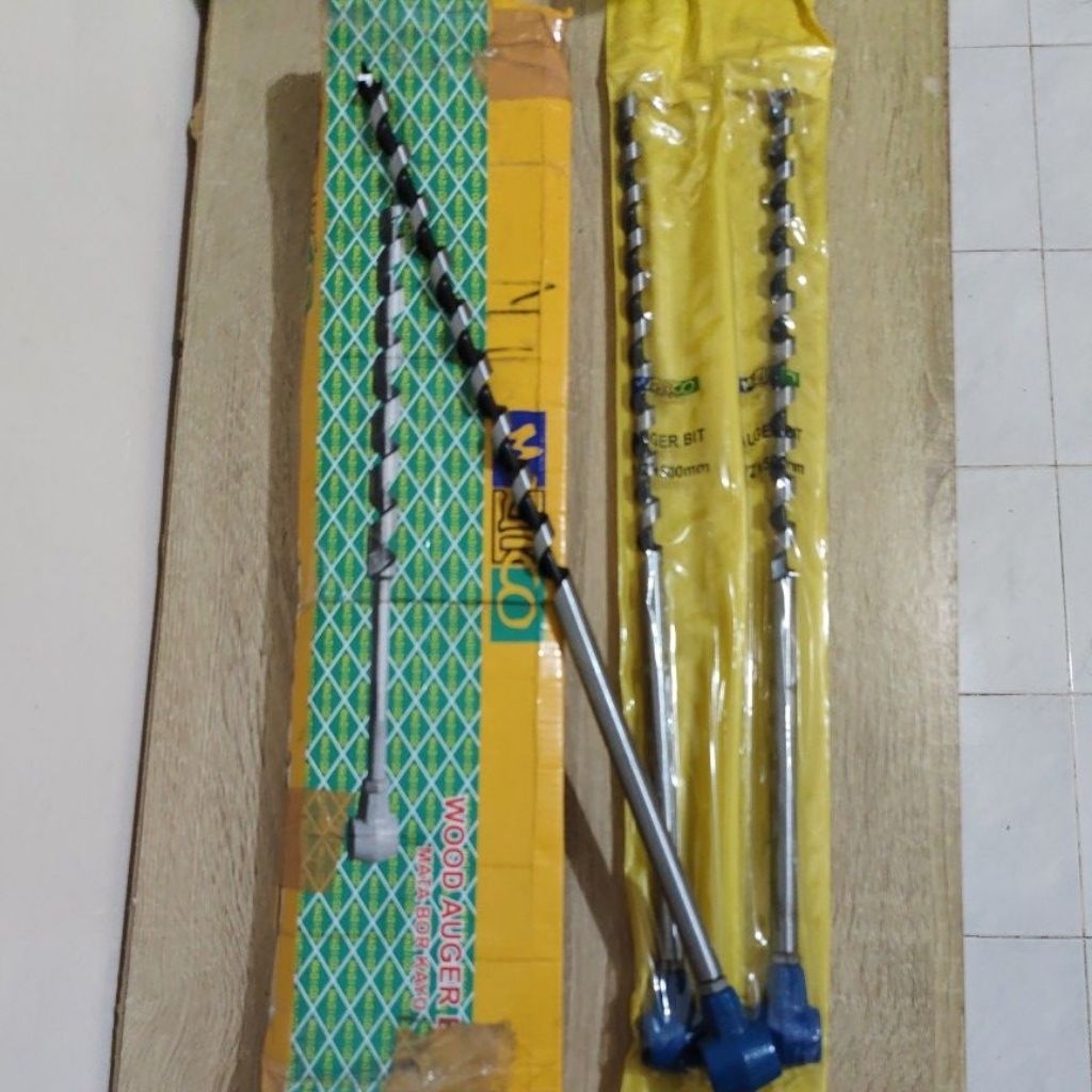 MATA BOR KAYU / WOOD AUGER BIT MEDICO - ENGKOL MANUAL PANJANG