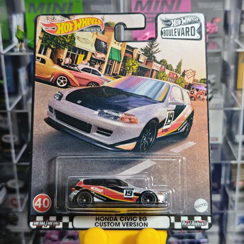 HOTWHEELS HOT WHEELS HONDA CIVIC EG CUSTOM VERSION BOULEVARD SEALED