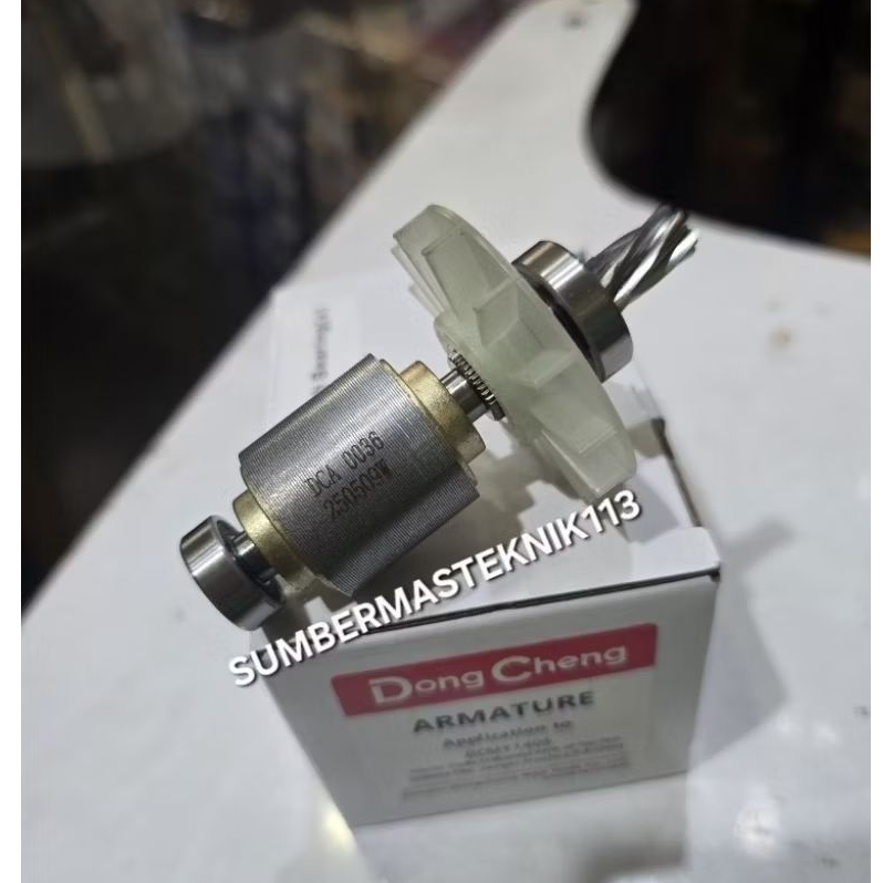 ARMATURE DONGCHENG DCMY140S ANGKER ROTOR MESIN GERGAJI BATERAI DONGCHENG DCMY 140S ARMATURE MESIN CI