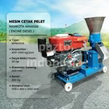 Mesin Cetak Pelet Pembuat Pakan MPM 300B MAHKOTA 1000 kg/jam MPM 300 B ORIGINAL