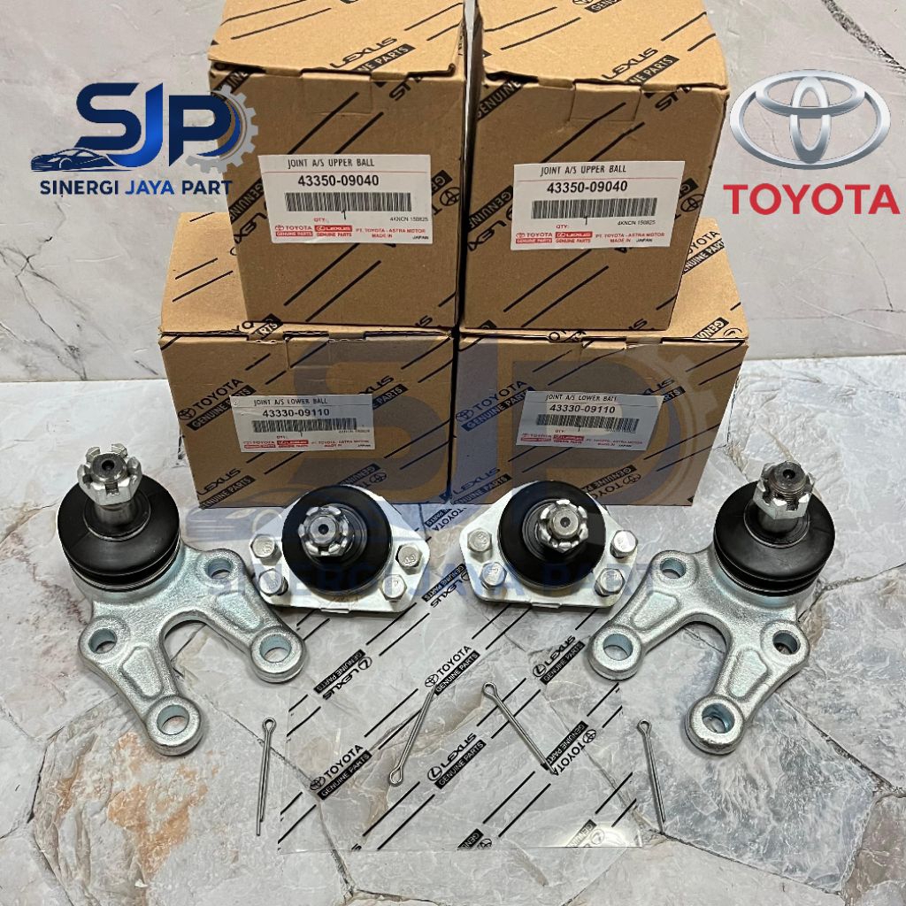 Paketan Ball Joint Lower Arm Set Atas Bawah Kijang Super 5K Kijang Grand Extra 5K 1973-1996 Kijang K
