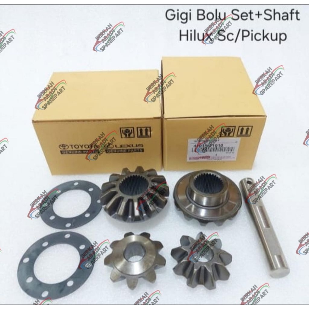 GIGI BOLU SET GIGI GARDAN HILUX PICKUP SC SINGLE CABIN 41039-71010