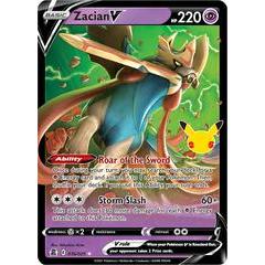 Zacian V Celebrations English