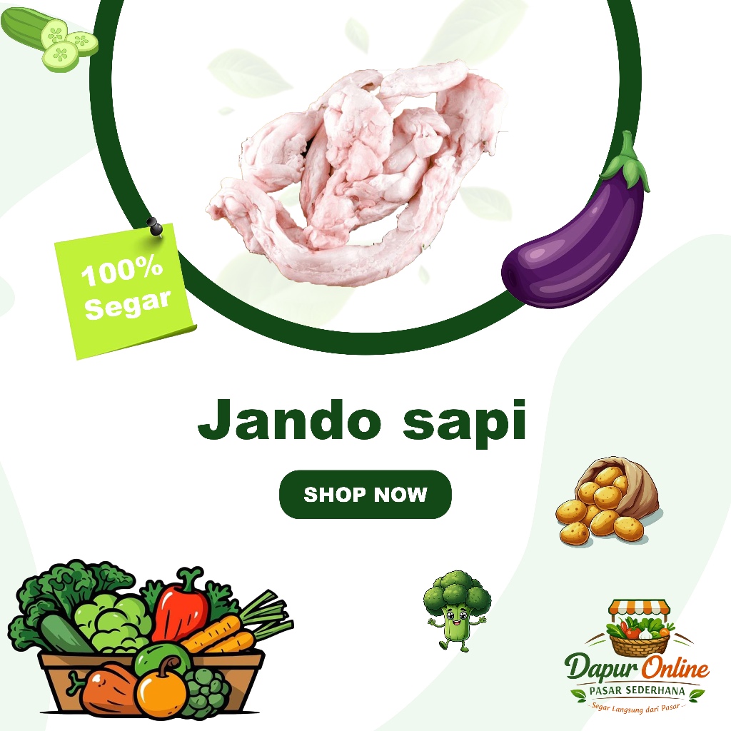 Jando sapi Fresh | Langsung dari pasar Sederhana Bandung