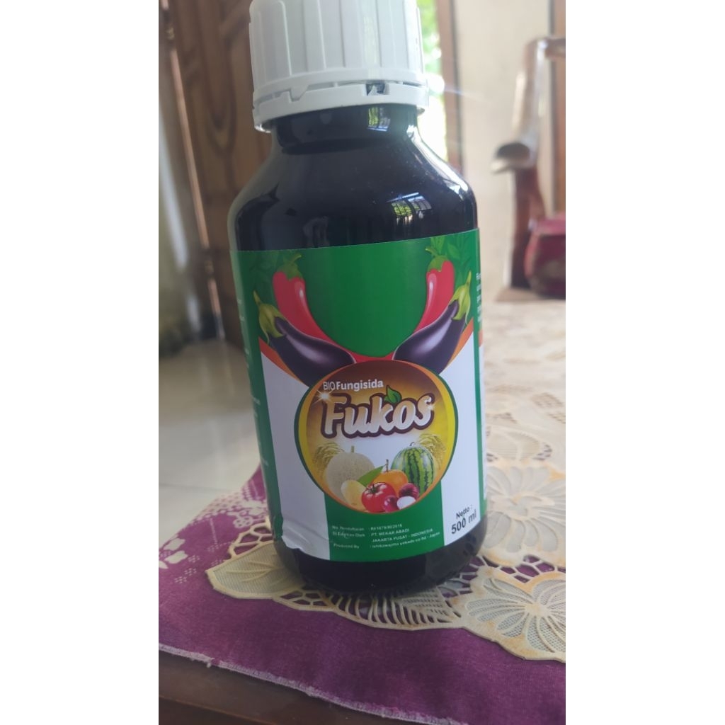 pupuk bio fungisida FUKOS sistemik dan kontak