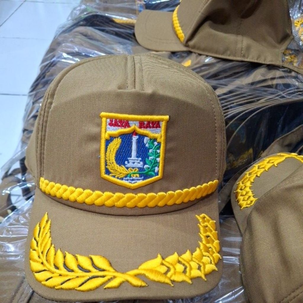 Topi khaki DKI JAKARTA