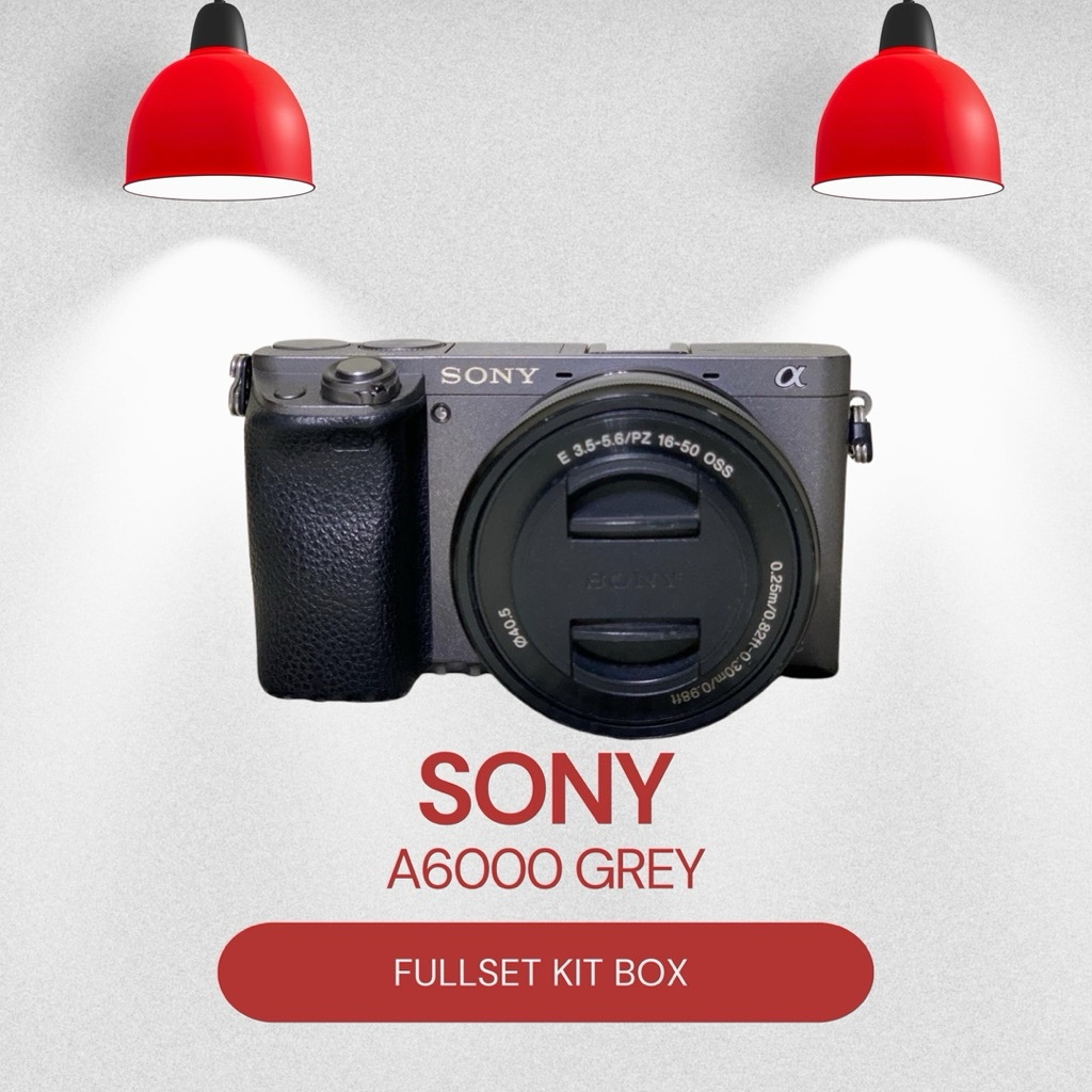 SONY A6000 GREY FULLSET