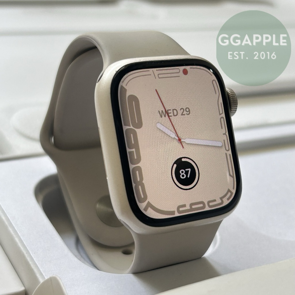 Apple Watch Series 8 41mm Starlight Sport Band Fullset Original iwatch