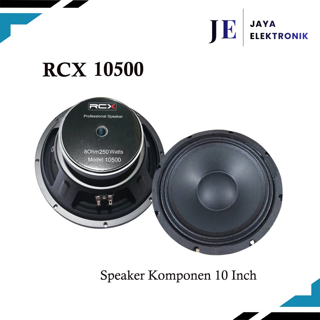 Speaker RCX 10500 / Speaker Komponen RCX 10 Inch 10500 ORIGINAL