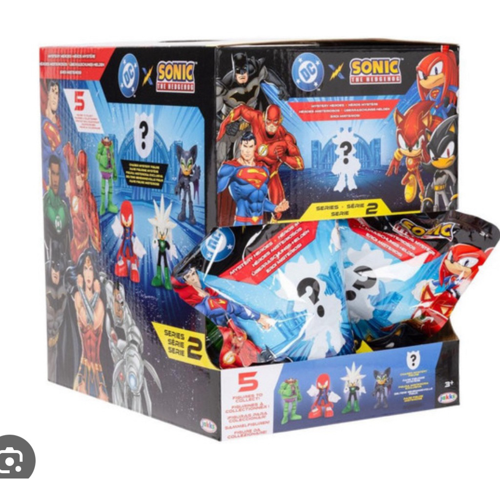 Sonic the Hedgehog x DC Mystery Blind Bag 2.5” Figure Series 2 - Satuan