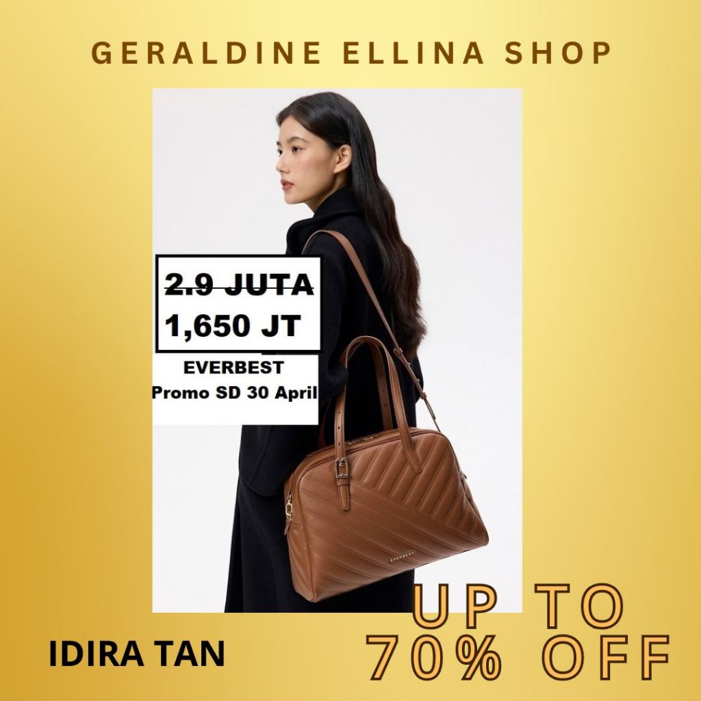 Tas selempang EVERBEST Wanita perempuan ORIGINAL SALE seri IDIRA