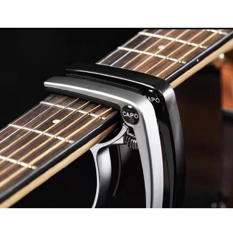 capo gitar akustik elektrik nylon bahan zinc alloy