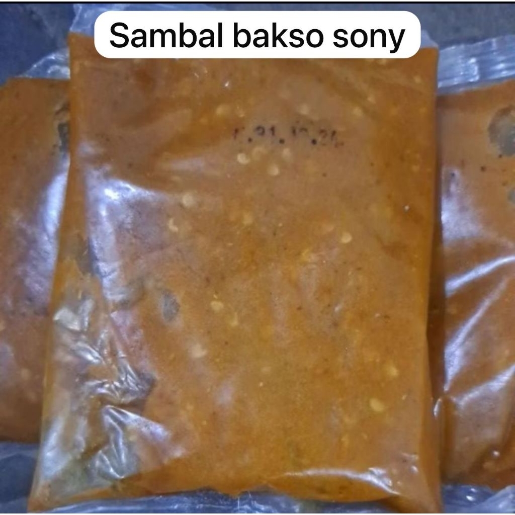 (Asli sony) sambal bakso sony