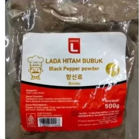 CHOICE L Lada Hitam Halus 500 Gr LT