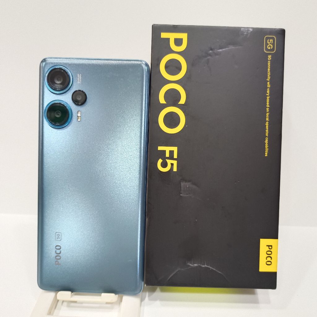 Poco F5 5G Ram 12/256GB Handphone second fullset original bergaransi