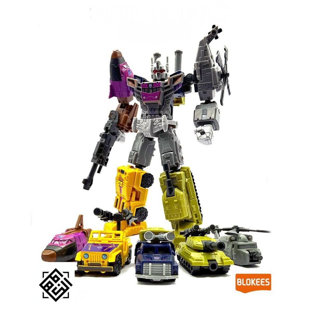 Anggota Bruticus Lengkap 5 Pcs Vehicle + combiner bruticus