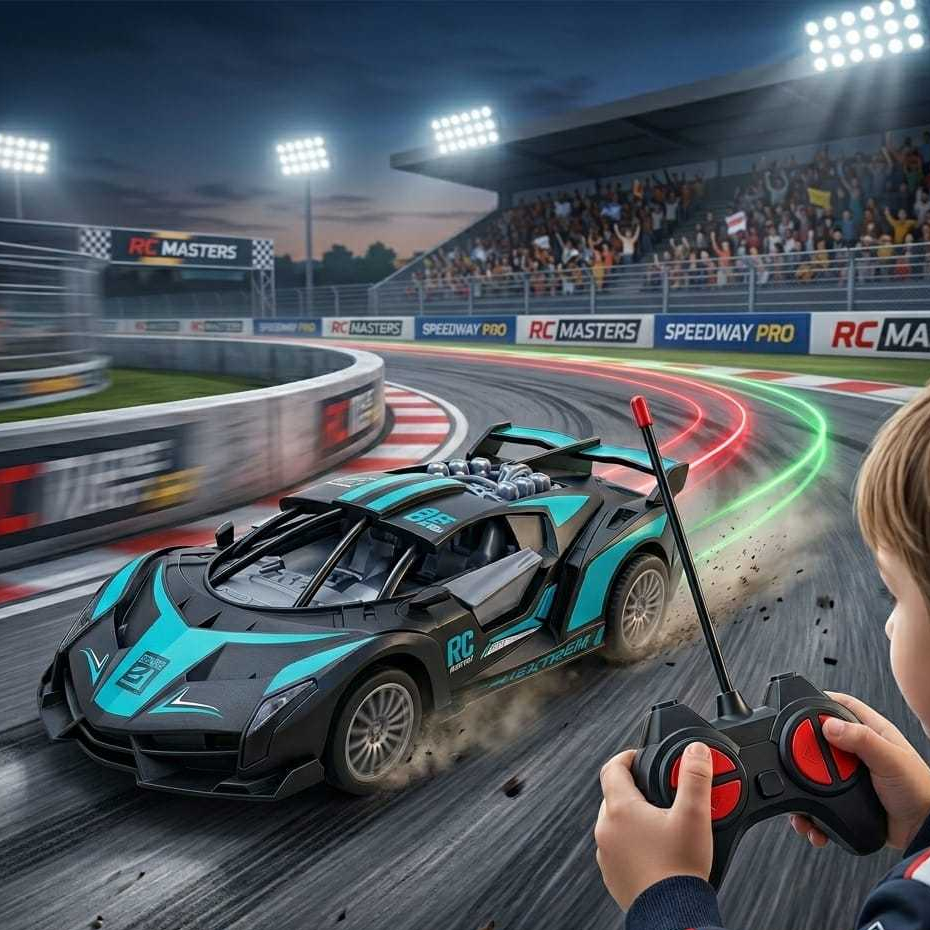 Mainan Anak Mobil RC Remote Control Sport Lamborghini Speed Drift Express 27Mhz Baterai Desain Sport