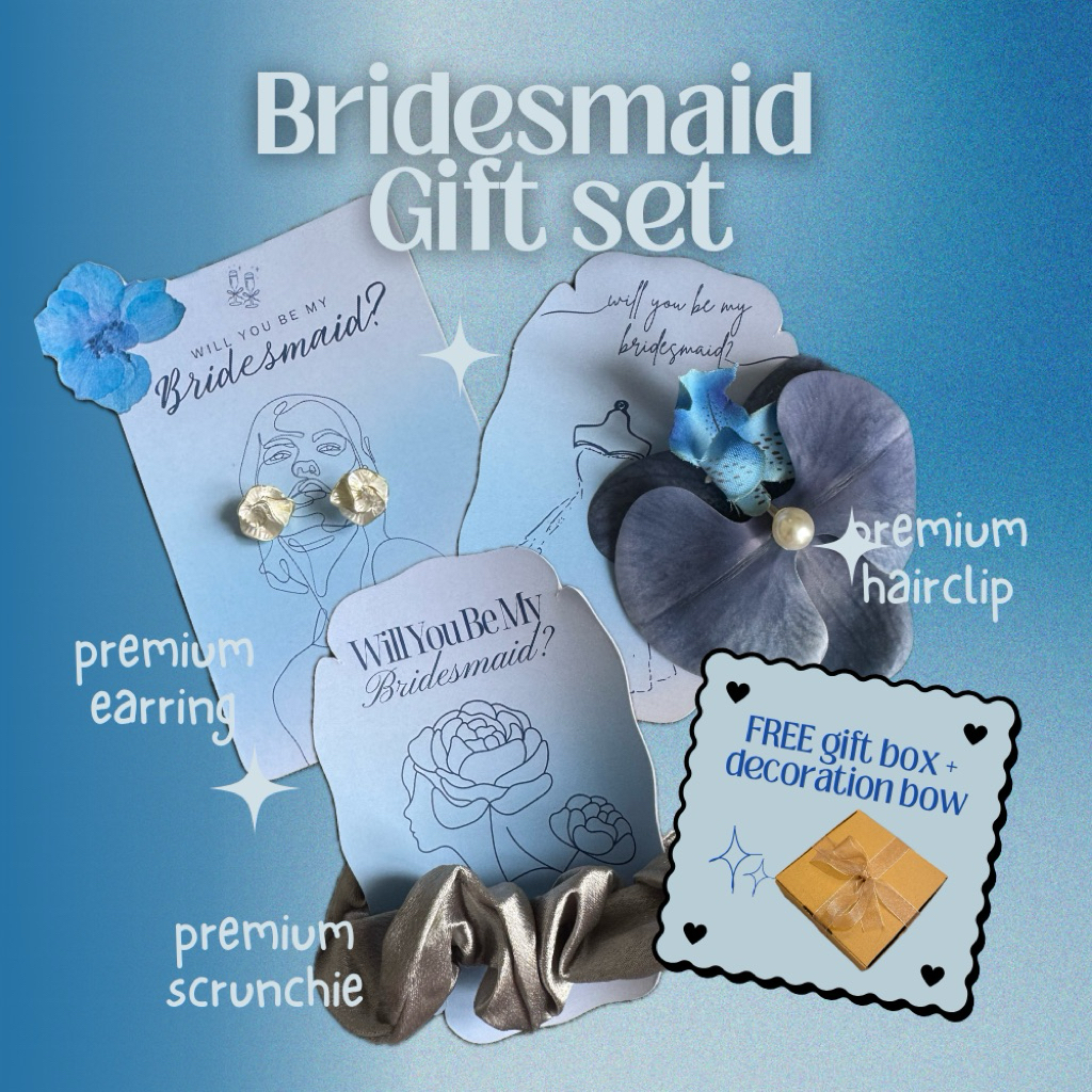 Bridesmaid Gift Set | Hadiah Bridesmaid | Kado Bridesmaid