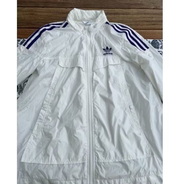 preloved jaket windbreaker adidas