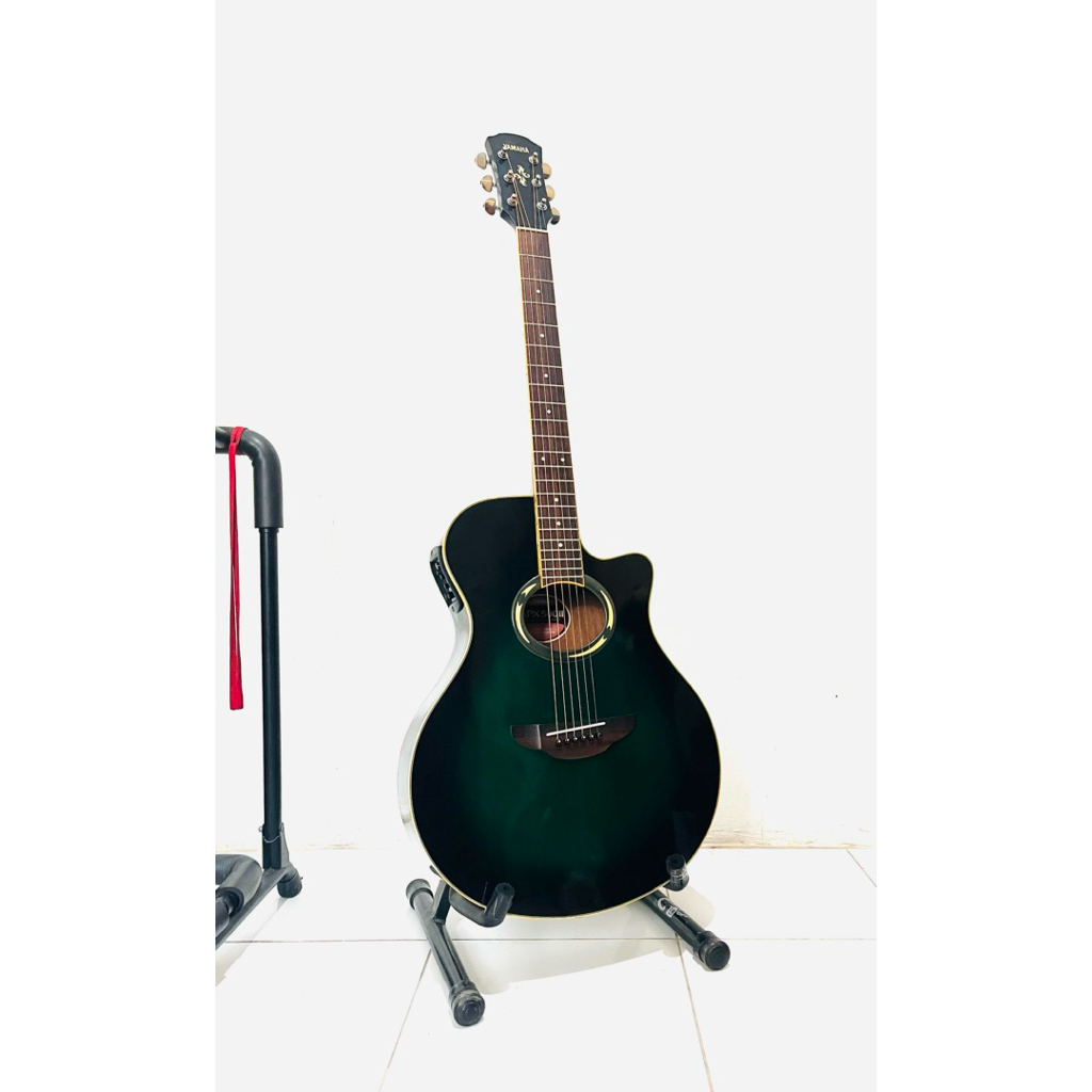 Gitar YAMAHA APX500II Sunbrus hijau Original