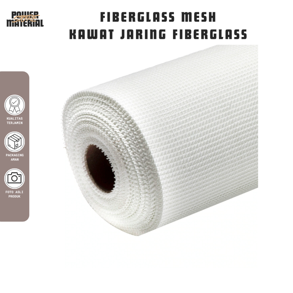 DUTEC Fiberglass Mesh Waterproofing Kawat Jaring Fiberglass