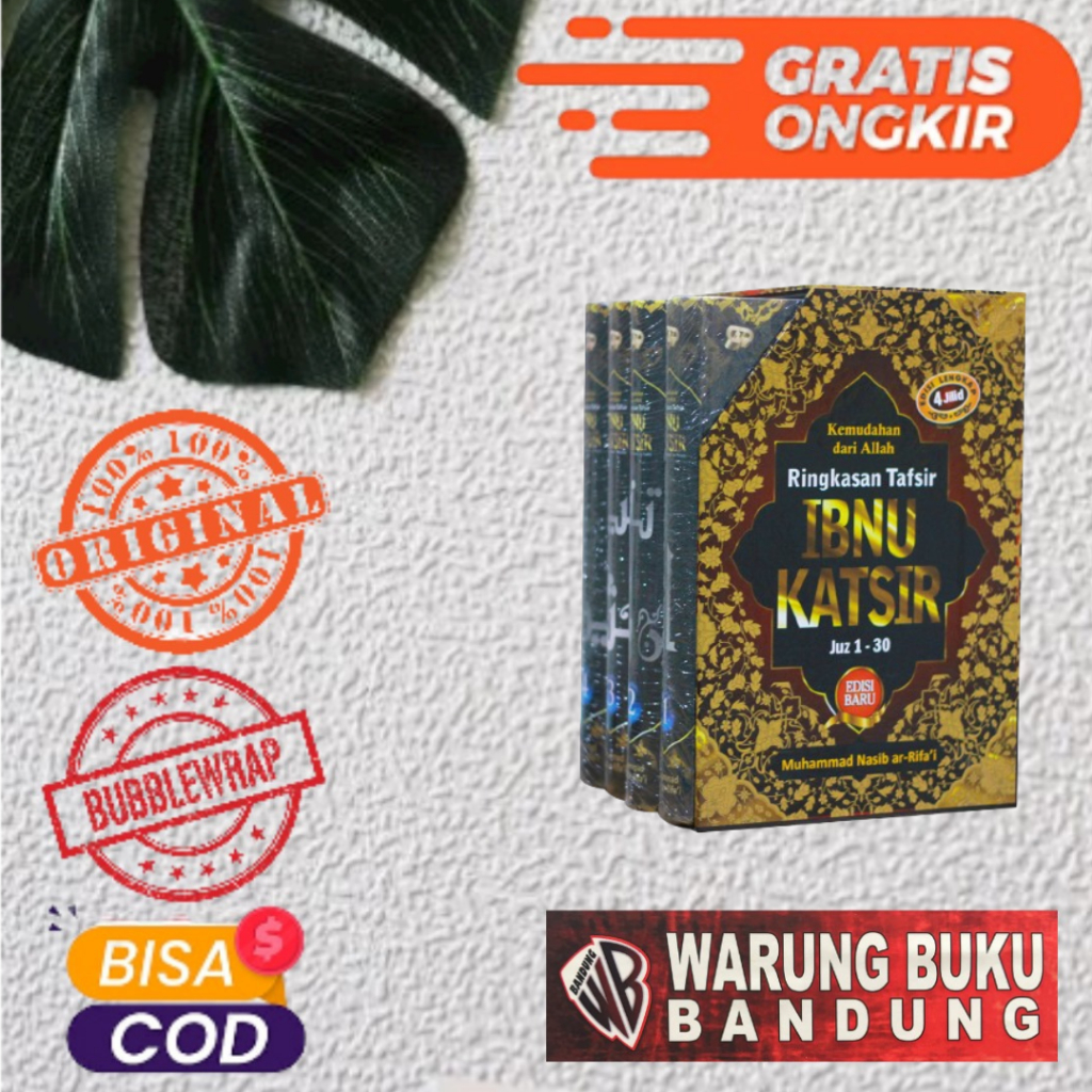 Buku Ringkasan Tafsir Ibnu Katsir Jilid 4 Edisi Baru