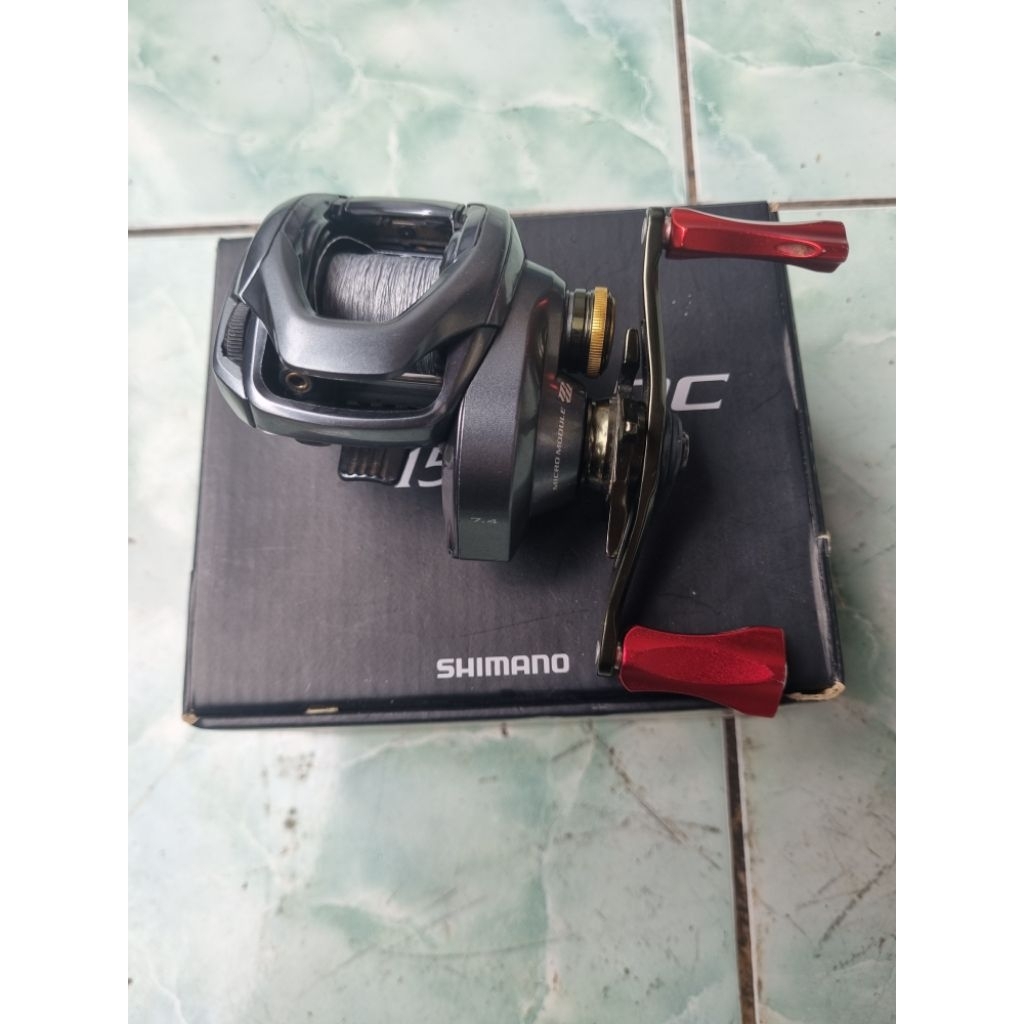 shimano curado DC 151HG bekas fullset