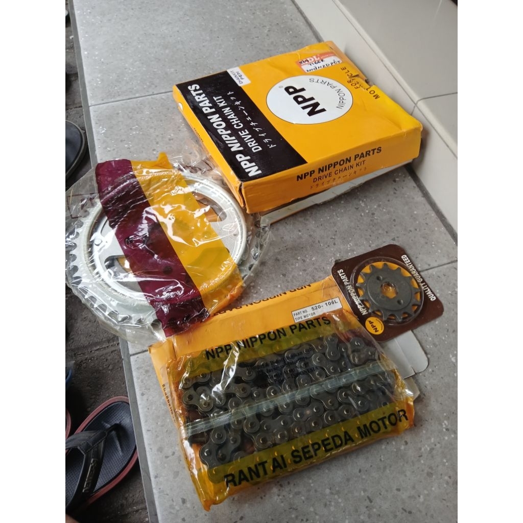 GEAR SET HONDA TIGER 2000 ORIGINAL MERK NPP ASLI