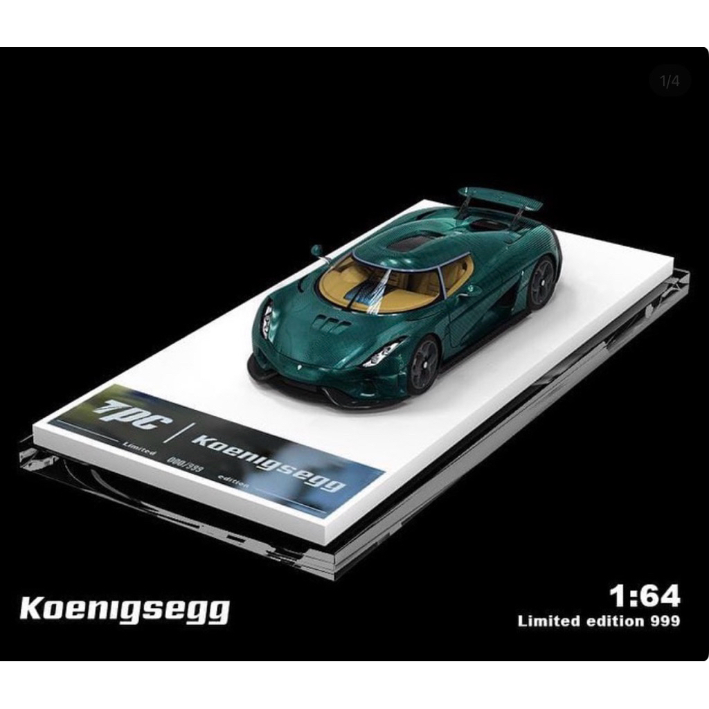 TPC Koenigsegg Regera Carbon Green