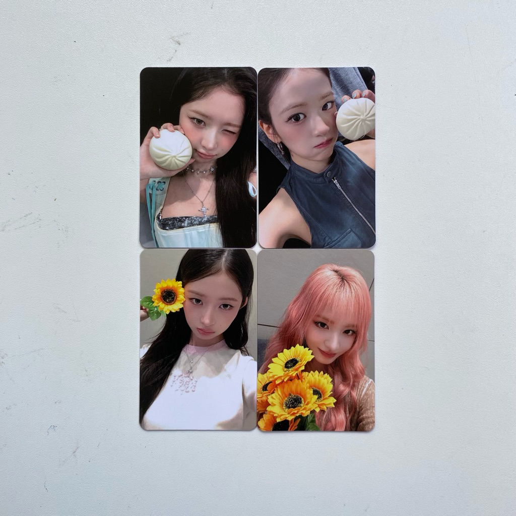 PC IVE LD QQ MUSIC PHOTOCARD OFFICIAL YUJIN GAEUL LEESEO WONYOUNG REI LIZ BENE BENEFIT POB ALBUM SEC