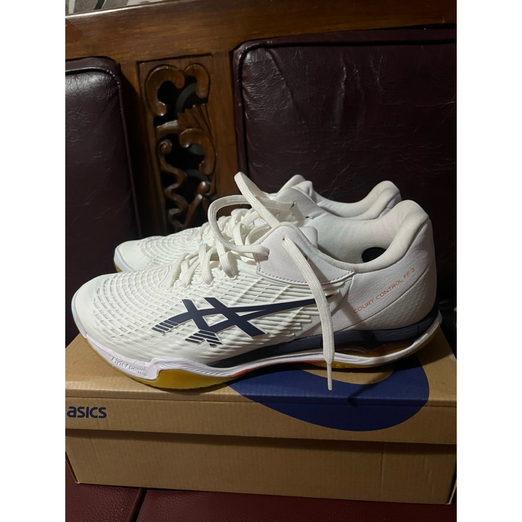 KONDISI 99% Original Sepatu Asics Court Control FF 3 Badminton  Size 44 28cm Padel Volleyball Volley