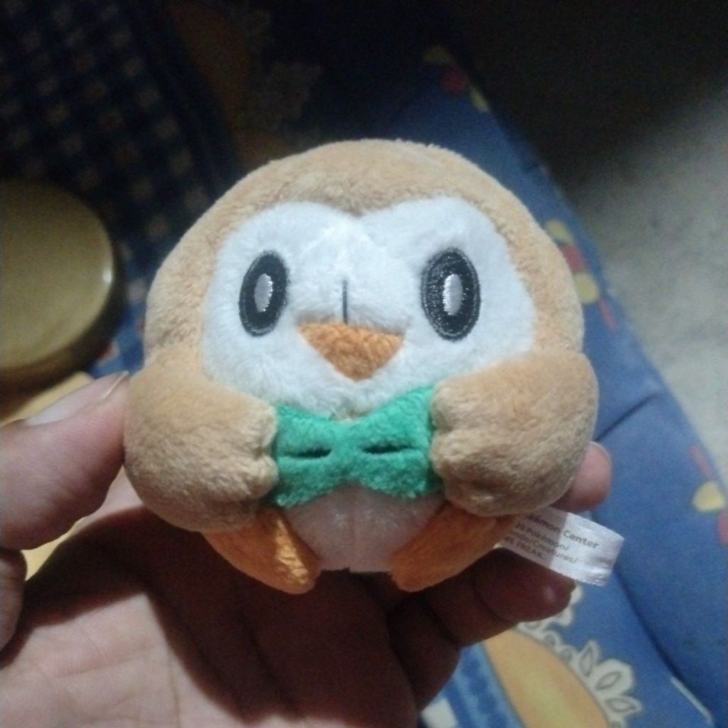 BONEKA KECIL POKEMON ROWLET PETITE Pokemon center 2020